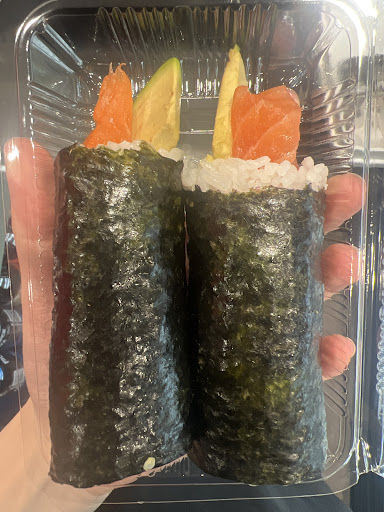 Packaged sushi rolls from Sushi Paradise